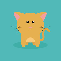 Cute Cartoon cat