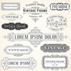 Vintage Labels and Ornaments  - 99161566