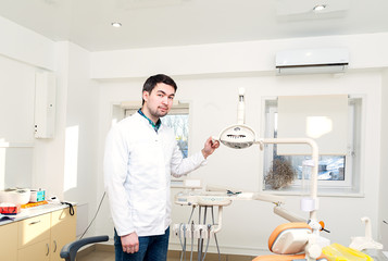 Admission to the dentist's office. .