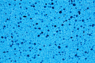 Fototapeta na wymiar blue sponge texture
