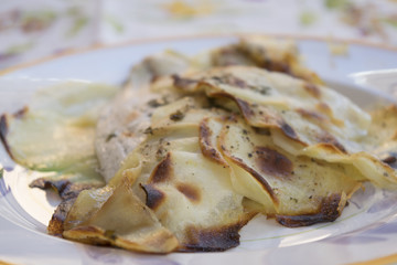 Potato-Crusted plaice Fillets