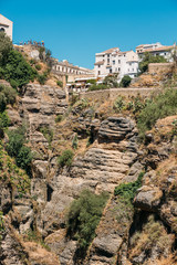 The Tajo De Ronda Is A Gorge Carved By The Guadalevin River, On 