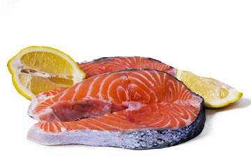 salmon isolated