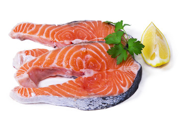 salmon isolated