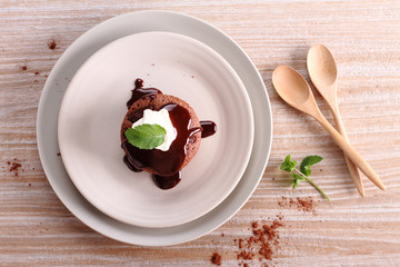 chocolate brownies.
