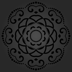 Oriental Abstract Vector Pattern