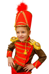 closeup image of cute little hussar