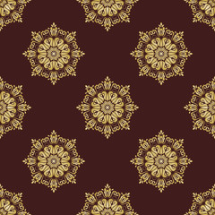 Seamless Oriental Vector Background