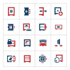 Set color icons of safe