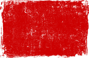 Red grunge scratched background texture - 99174982