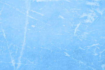 Ice rink background after a skating contest