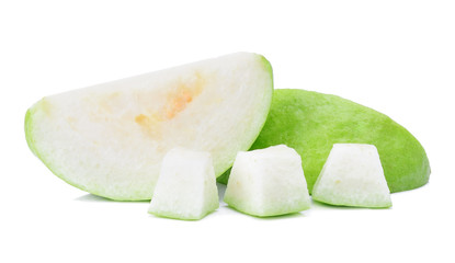 guava fruit isolated on white background