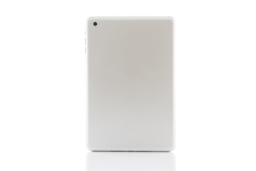 White tablet computer