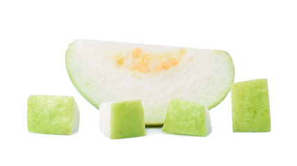 guava fruit isolated on white background