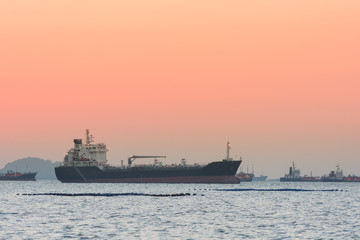 Silhouette Oil tanker, Gas tanker