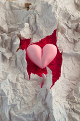 heart object with torn crump paper background.jpg