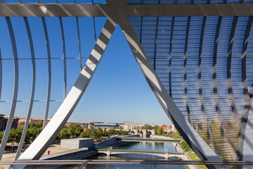 Naklejka premium Madrid río