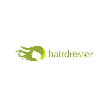 Green Hairdresser Logo