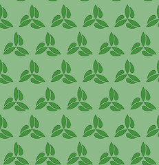 Floral Fine Seamless Vector Pattern