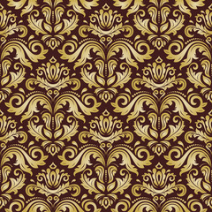 Damask Seamless Vector Pattern