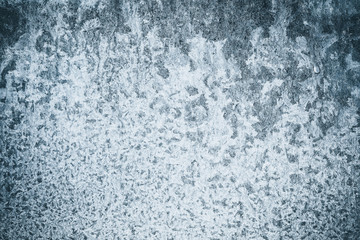Fototapeta na wymiar Ice texture on frozen window