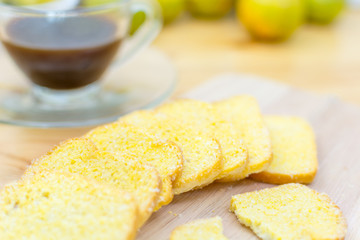 Crispy Bread Butter Sugar