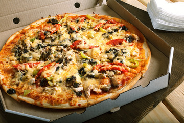 Delicious italian pizzas