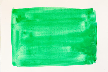 green watercolor painting background