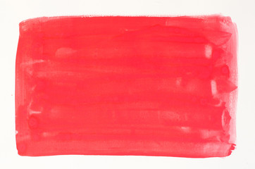 red watercolor painting background