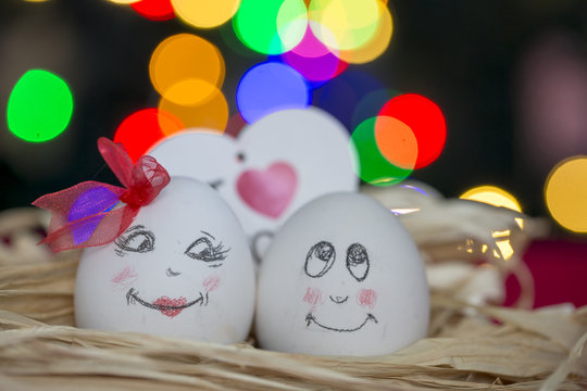 Valentine's Day and Love Egg