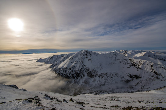 Fototapeta Tatry Zachodnie zimą