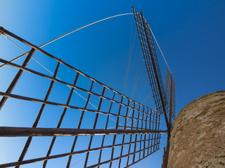Historische Windm&uuml;hle von Es Jonquet im Santa Catalina Viertel, Palma de Mallorca, Mallorca, Balearen, Spanien