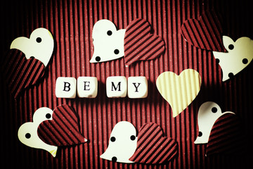 valentine day paper background