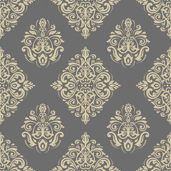 Damask Seamless Vector Pattern