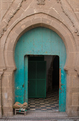 Fototapeta na wymiar Traditional gate, Morocco