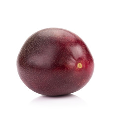 Passion fruit isolated on white background