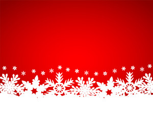 Christmas red background