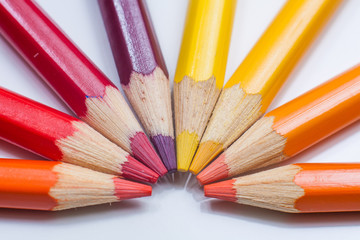 colored pencils