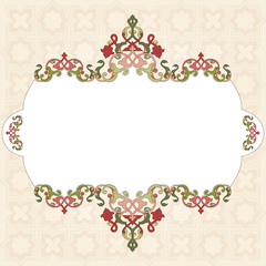 Antique Ottoman borders and frames series sixty nine