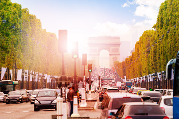 Arc de triumph at Paris