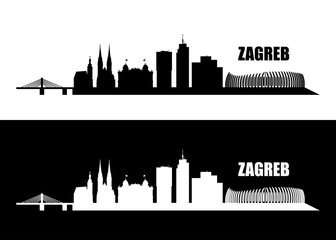 Zagreb skyline