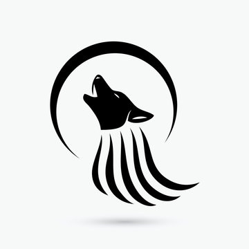 Howling wolf sign