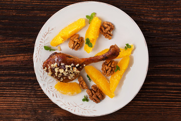 Roast duck.