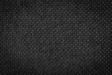 Black plain fabric, textile