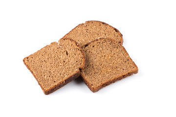 sliced of rye bread