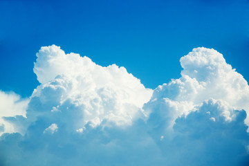 Naklejka premium Sky with clouds