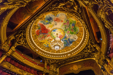 Fototapeta na wymiar Opéra Garnier - Paris