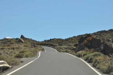 Straße auf Lanzarote