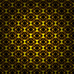 Lights abstract shape on dark background