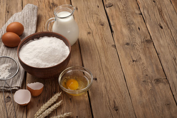 Ingredients for the dough
